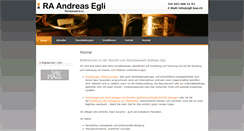 Desktop Screenshot of egli-law.ch